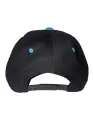 Czapka-z-daszkiem-Snapback-Przypau-hawajska-czarno-turkusowa-3.png