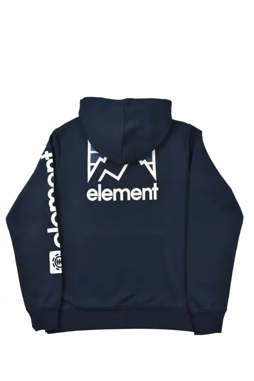 Bluza z kapturem Element Joint HD granatowa tył.png