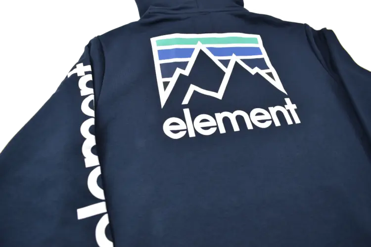 Bluza z kapturem Element Joint HD granatowa tył 3.png