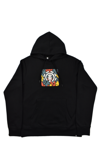 Bluza z kapturem Element Palette HD przód czarna.png