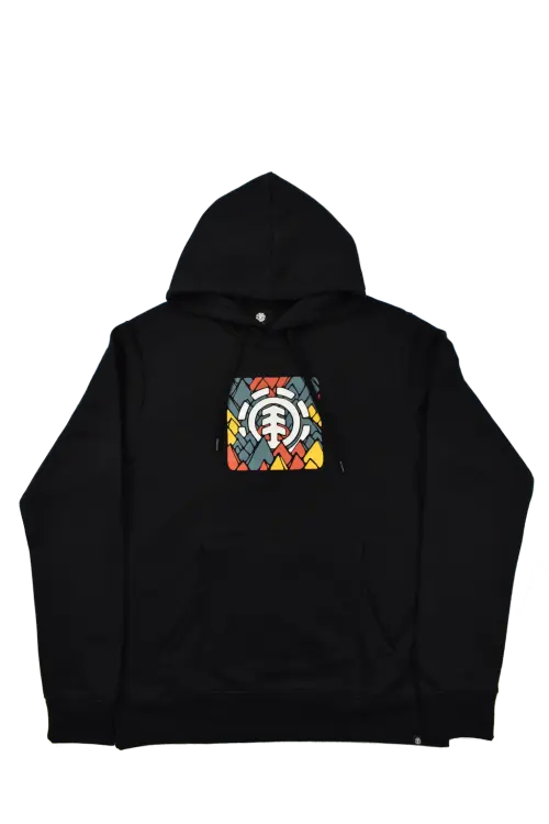 Bluza z kapturem Element Palette HD przód czarna.png