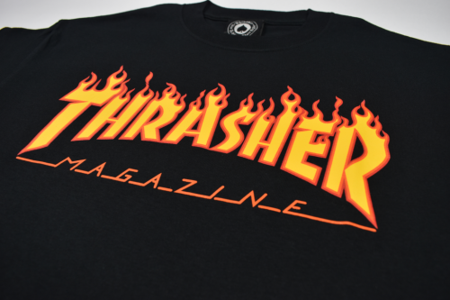 koszulka t-shirt thrasher flamelogo czarna 2.png