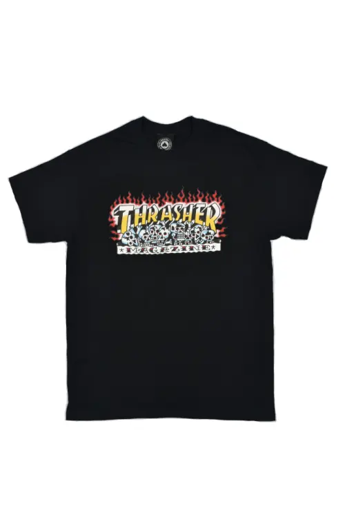 koszulka t-shirt thrasher krak skulls czarna.png