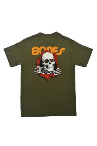 Koszulka T-shirt BONES RIPPER zielona tył.JPG