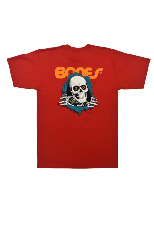 Koszulka T-shirt BONES RIPPER czerwona tył.JPG
