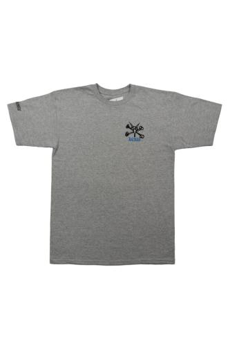 Koszulka T-shirt RAT BONES szara front.JPG