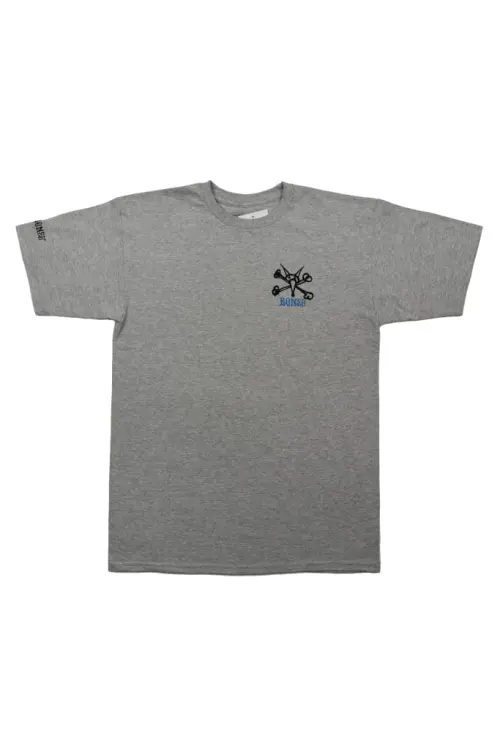 Koszulka T-shirt RAT BONES szara front.JPG