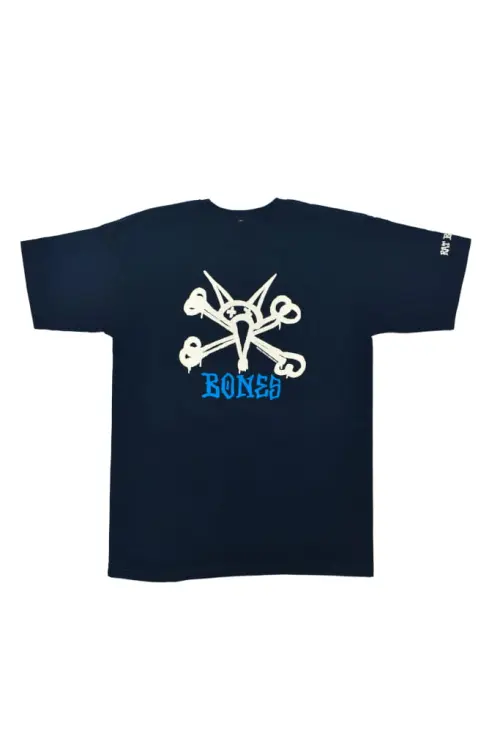 Koszulka T-shirt RAT BONES granatowa tył.JPG