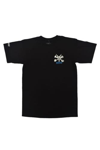 Koszulka T-shirt RAT BONES czarna front.JPG