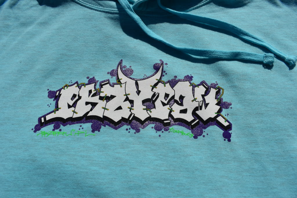bluza-z-kapturem-hoodie-przyapau-graffiti-mietowa-1.JPG