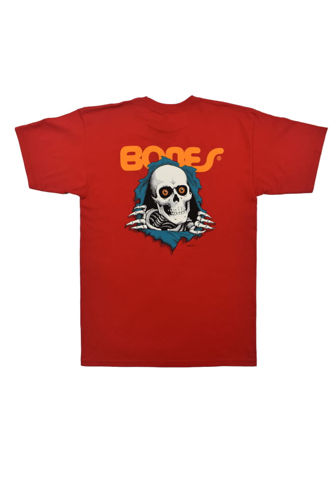 Koszulka T-shirt BONES RIPPER czerwona tył.JPG