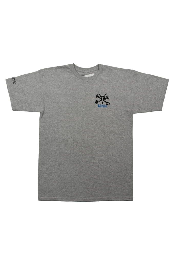 Koszulka T-shirt RAT BONES szara front.JPG