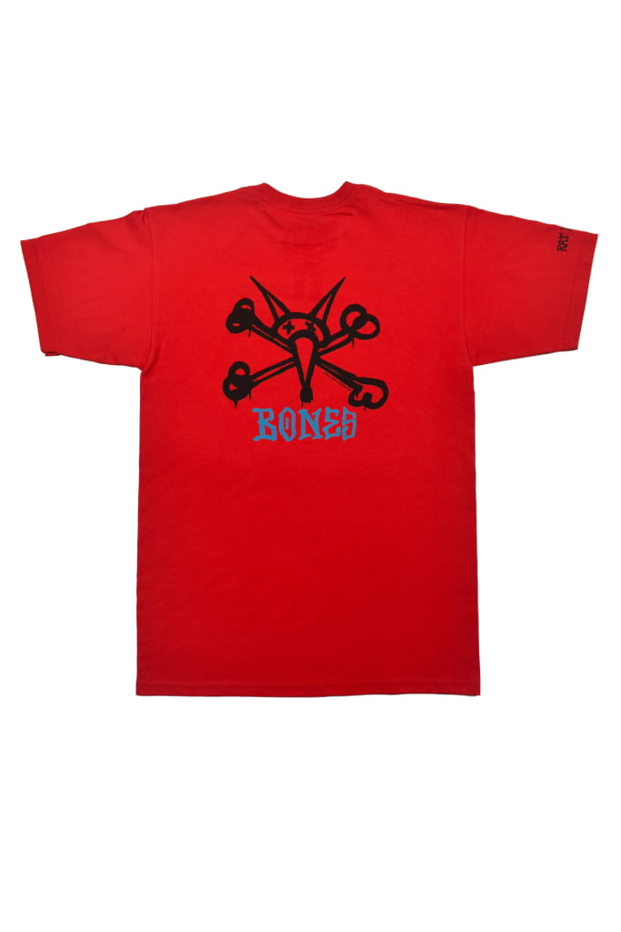 Koszulka T-shirt RAT BONES czerwona tył.JPG