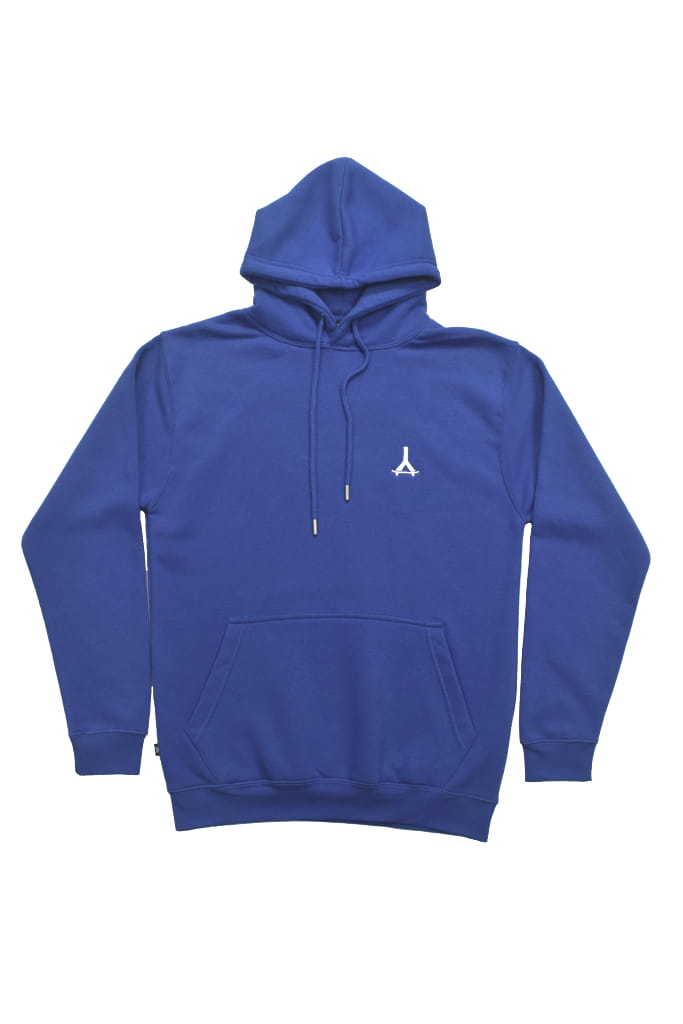 Bluza Hoodie niebieska font logo.JPG