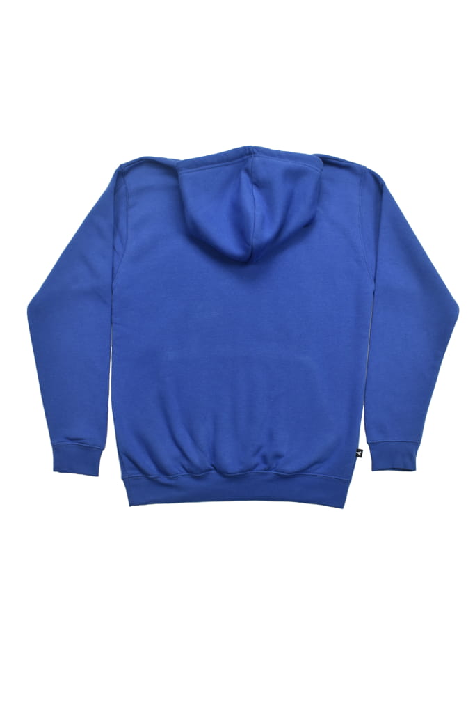 Bluza Hoodie niebieska tył logo.JPG