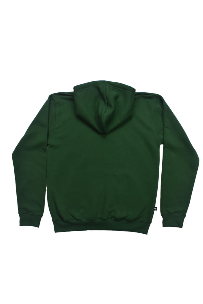Bluza Hoodie zielony font tył.JPG