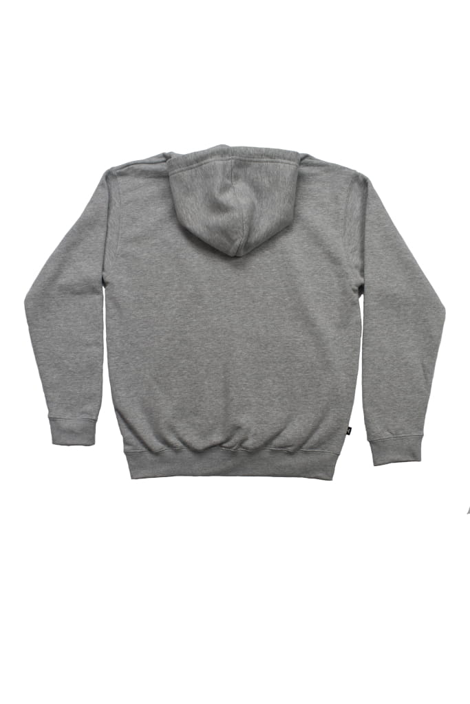 Bluza Hoodie szara tył przypau.JPG