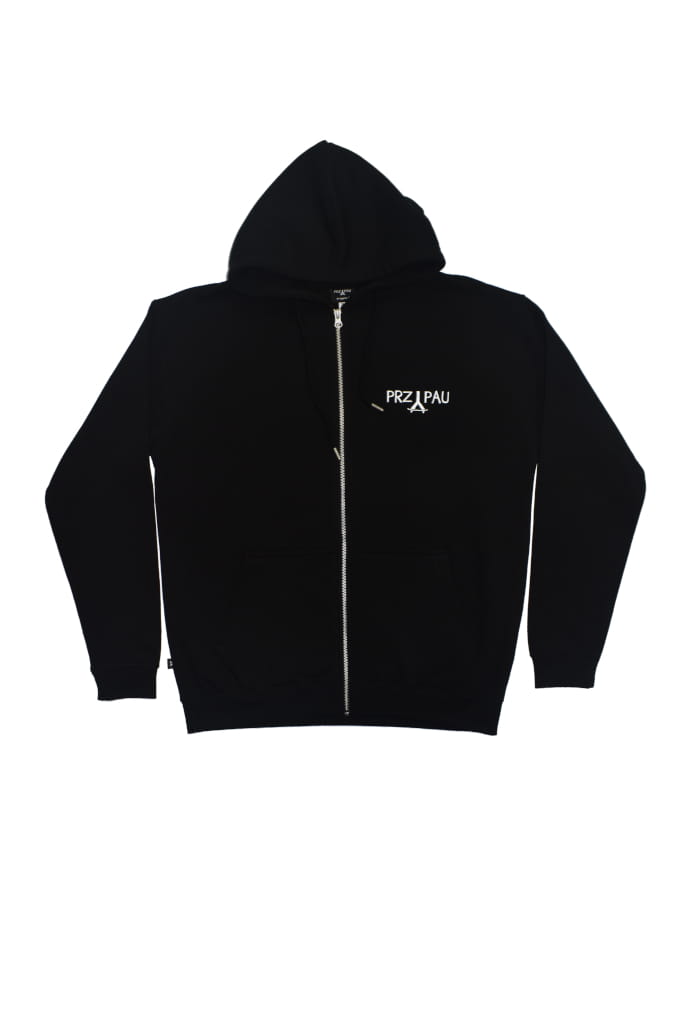 Bluza Zoodie czarna front przypau.JPG
