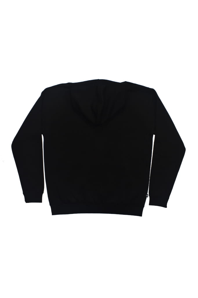 Bluza Zoodie czarna tył przypau.JPG