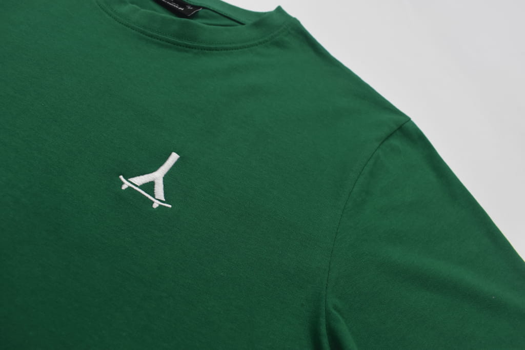 Koszulka t-shirt przypau classic logo zielona.JPG